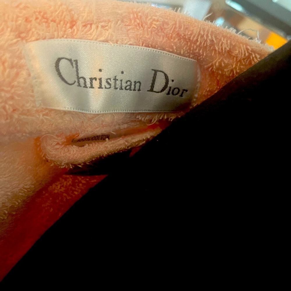 Vintage Christian Dior Bath Robe